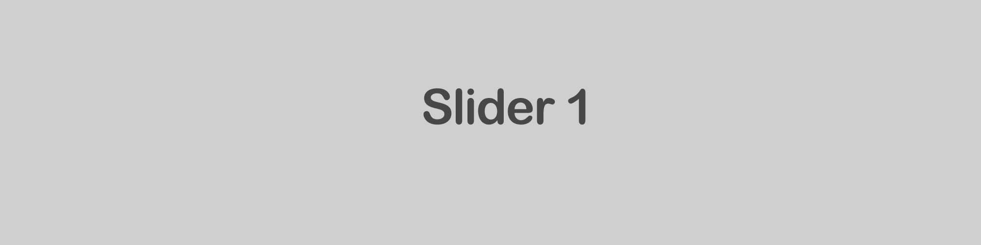 Slider 1
